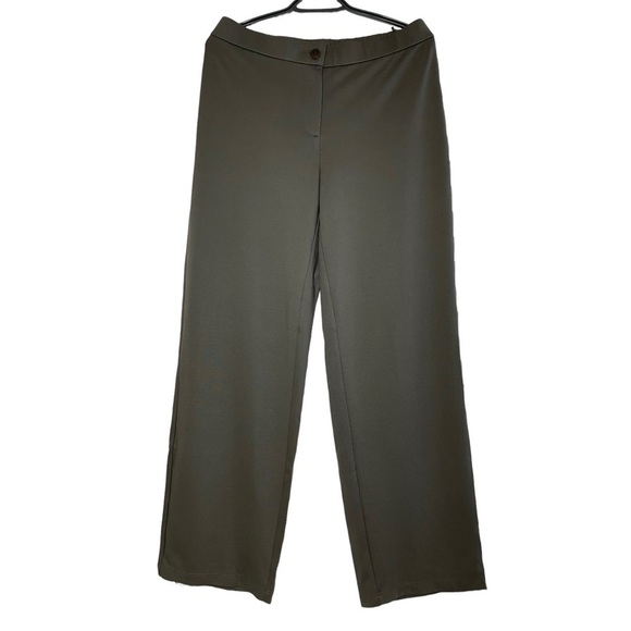 𝅺eileen Fisher Classic Straight Leg Pants size M - Picture 1 of 4